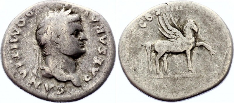 Roman Empire Denarius 76 AD
RIC 238 (Vespasian), BMC 193 (Vespasian), S 2637, C...