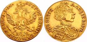 Russia Ducat 1710 LL Antic forgery
Gold,