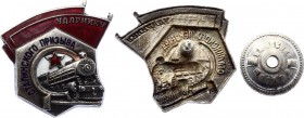 Russia - USSR Badge for Hammer of Stalin's Appeal
Знак “Ударнику Сталинского призыва”, самая массовая награда советских железнодорожников, был учрежд...
