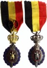 Belgium Set of 2 Labor Medals: 1st & 2nd Class
VF