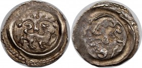 Austria Styria Pfennig 1251-1276 Wiener Neustadt
Ottokar II. Silver, 0.71g.