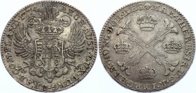 Austrian Netherlands 1 Kronentaler 1774
KM# 21; Silver; Maria Theresia