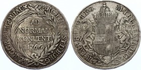 Austria Thaler 1766 Burgau
KM# 16; Silver; Maria Theresia; Gunzburg