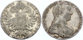 Austria Thaler 1780 Restrike
KM# T1; Y# 55; G# 2; Silver; Maria Theresia; Silver; VF