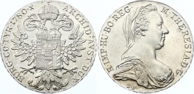 Austria Thaler 1780 X
KM# T1; Silver; Restrike; UNC
