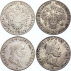 Austria 20 Kreuzer 1834 & 1835 B
KM# 2147; Silver; Franz I