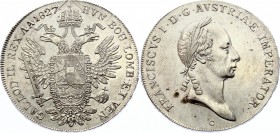 Austria Thaler 1827 C - Prague (+VIDEO)
KM# 2163; Francis I of Austria. Silver, AUNC, mint luster remains.