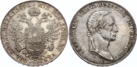 Austria Thaler 1831 A - Wien (+VIDEO)
KM# 2164; Francis I of Austria. Rare coin - 1 Year Type. Silver, AUNC, very beautiful cabinet patina.