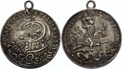 Hungary Medal "St. Georgius Equitum Patronus / Intempestate Securitas"
13.70g 36mm