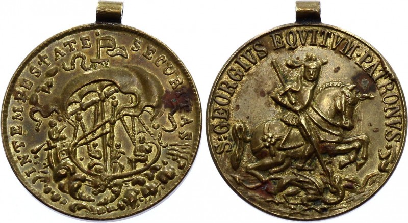 Hungary Medal "St. Georgius Equitum Patronus / Intempestate Securitas"
5.39g 23...
