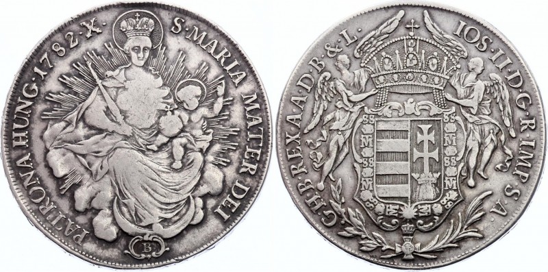 Hungary Thaler 1782 B
KM# 395.1; Silver; Joseph II; VF+