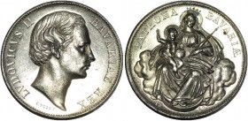 German States Bavaria 1 Vereinsthaler 1869
КМ# 857; Silver 18,54g.;