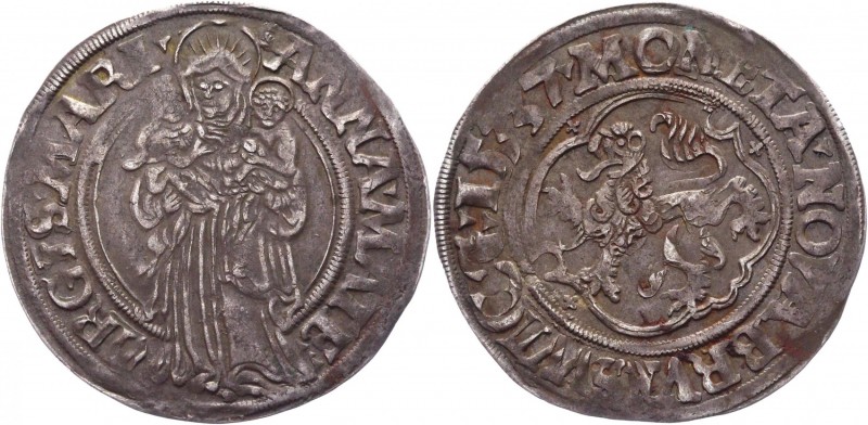 German States Brunswick 1 Mariengroschen 1537
MB# 18; Silver 3,56g.; XF