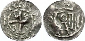 German States Cologne AR Denar 1167 -91 Philipp von Heinsberg
Hävernick 882; Silver 1.3g.; F-VF