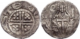 German States Munster Pfennig 1227 -1248 Ludolf von Holte
Grote# 21; Silver 1,32g.; VF+