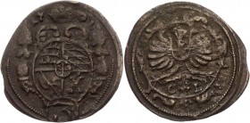 German States Württemberg-Oels 3 Pfennig 1701 CVL
KM# 58; Silver 0.65g.; Christian Ulrich; VF