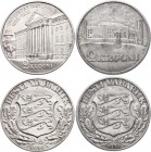 Estonia 2 x 2 Krooni 1930 -1932
KM# 20 - 13; Silver; XF-AUNC