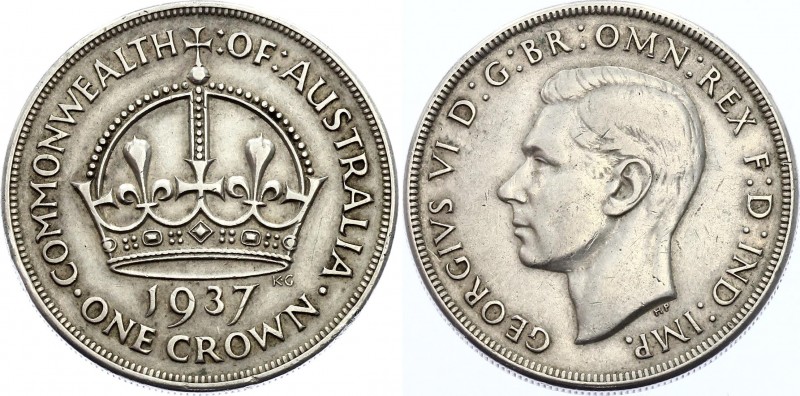 Great Britain Crown 1937
KM# 857; Silver; Coronation of King George VI