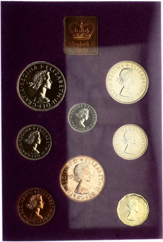 Great Britain Mint Set 1970
Full Denomination Set with Original Package & Certi...