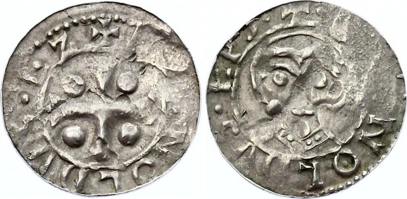 Netherlands Utrecht Bistum AR Denar 1027 -1054 Bernold
Bernold; Silver 1.15g.; ...