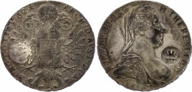 Mozambique Counterstamp on Austrian Thaler 1780 PM (+VIDEO)
Maria Theresia 1740-1780 Posthume Taler 1780, with Kontermarke Gegenstempel PM, Mozambiqu...