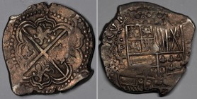 Bolivia Potosi 8 Reales ND (1621-49)
KM# 26; Silver, Rare.
