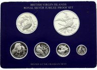 British Virgin Islands Mint Proof Set 1977
KM# PS6. Not common.