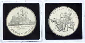 Canada Lot 2 x 1 Dollar 1987 - 1990
KM# 154,170; Silver Proof; Various Motives