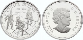 Canada 1 Dollar 2012
KM# 1225; Silver Proof; 200th Anniversary of Napoleon Wars