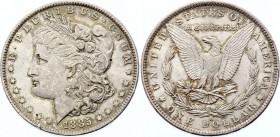 United States Morgan Dollar 1885 O
KM# 110; Silver; "Morgan Dollar"; UNC