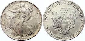 United States 1 Dollar 1992
KM# 273; American Eagle; UNC