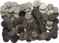 Austria-Hungary Lot of 238 Coins 19th-20th Century
10 Heller & 20 Filler; Various Dates & Condition