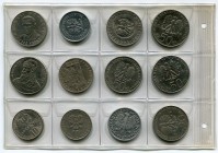 Poland Lot of 32 Coins 1934 - 1990
With Silver; Various Dates, Denomonations & Motives