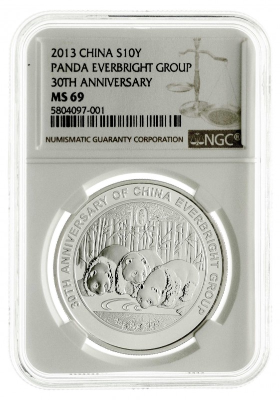 CHINA und Südostasien
China
Volksrepublik, seit 1949
10 Yuan Panda 2013 3 Pan...