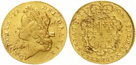 Ausländische Goldmünzen und -medaillen
Grossbritannien
George II., 1727-1760
Guinea 1730. Second (narrower) young laur. head. 8,34 g.
vorzüglich, ...