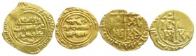 Ausländische Goldmünzen und -medaillen
Italien-Sizilien
Lots
4 X Tari des 12. Jh. Zusammen 4,27 g.
meist sehr schön
