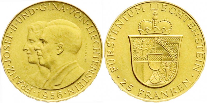 Ausländische Goldmünzen und -medaillen
Liechtenstein
Franz Josef II., 1938-198...