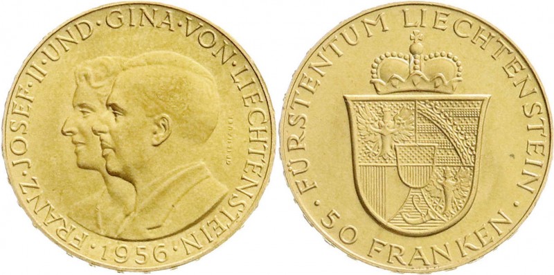 Ausländische Goldmünzen und -medaillen
Liechtenstein
Franz Josef II., 1938-198...