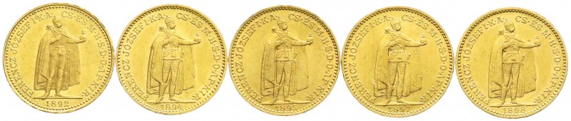 Gold der Habsburger Erblande und Österreichs
Haus Habsburg
Franz Joseph I., 18...