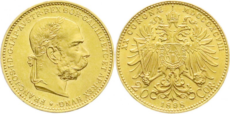 Gold der Habsburger Erblande und Österreichs
Haus Habsburg
Franz Joseph I., 18...