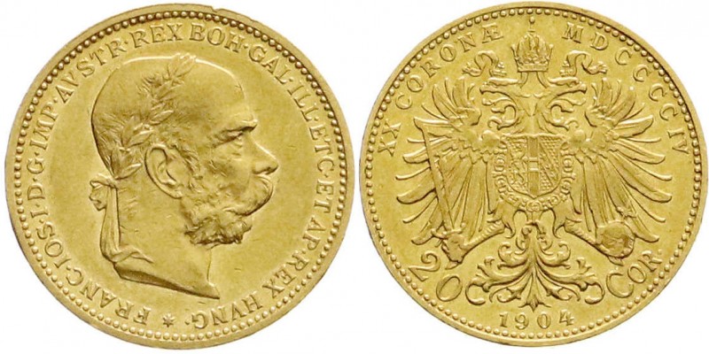 Gold der Habsburger Erblande und Österreichs
Haus Habsburg
Franz Joseph I., 18...