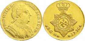 Altdeutsche Goldmünzen und -medaillen
Brandenburg-Preußen
Friedrich Wilhelm I., 1713-1740
Dukat 1736 EGN, Berlin. 3,51 g.
vorzüglich/Stempelglanz,...