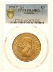 Ausländische Münzen und Medaillen
Australien
Elisabeth II., seit 1952
Penny 1960, Känguru. Im PCGS-Blister mit Grading PR 65RD. Auflage nur 1030 Ex...
