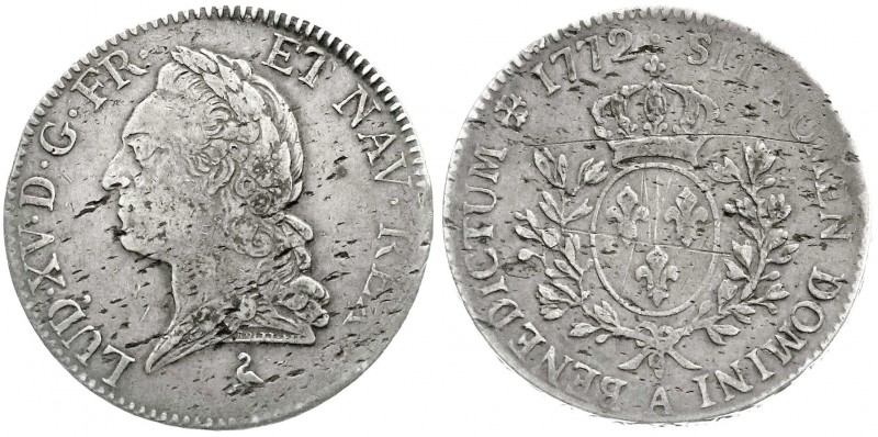 Ausländische Münzen und Medaillen
Frankreich
Ludwig XV., 1715-1774
Ecu au Ban...