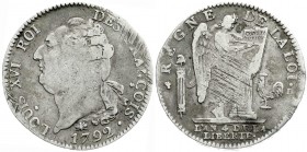 Ausländische Münzen und Medaillen
Frankreich
Ludwig XVI., 1774-1793
Ecu de 6 livres 1792 D, Lyon.
schön/sehr schön, justiert