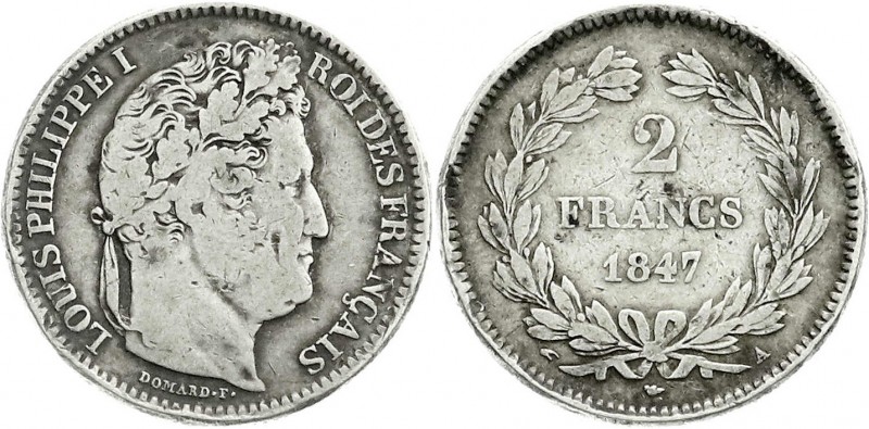 Ausländische Münzen und Medaillen
Frankreich
Louis Philippe I., 1830-1848
2 F...