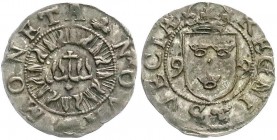 Ausländische Münzen und Medaillen
Schweden
Karl IX. als Herzog, 1560-1604
1/2 Öre 1599, Stockholm. Zwitterprägung mit der Rückseite aus der Zeit vo...