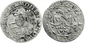 Ausländische Münzen und Medaillen
Schweiz-Schaffhausen, Stadt
Dicken 1632. sehr schön, Zainende