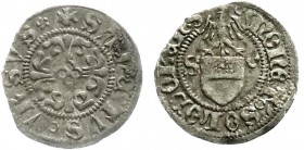 Ausländische Münzen und Medaillen
Schweiz-Solothurn
Fünfer o.J. (um 1450). sehr schön, Randfehler