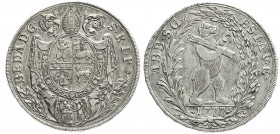 Ausländische Münzen und Medaillen
Schweiz-St. Gallen, Abtei
Beda Angehrn, 1767-1796
Taler 1777, aufrecht schreitender Bär n.r./Wappen.
sehr schön/...